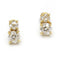 Boucles d'oreilles Boucles d'oreilles en or jaune, diamants 58 Facettes 230054R