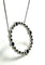 Pendentif Pendentif or blanc diamants, saphirs 58 Facettes