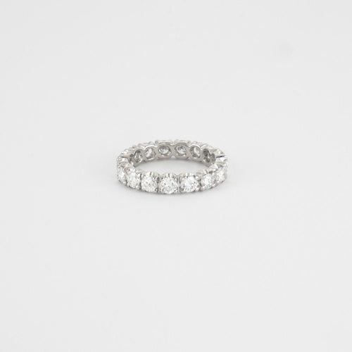 Bague 56 Bague or blanc diamants 2.40ct 58 Facettes
