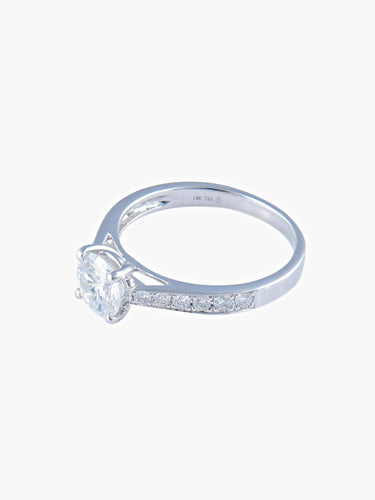 Bague 52 Bague Solitaire Diamants 58 Facettes