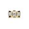 Bague Bague TANK - Or, Platine & diamants 58 Facettes 230046SP