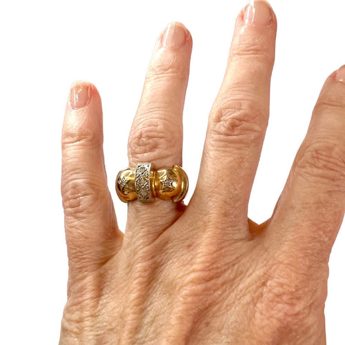 Bague BAGUE TANK DIAMANTS 58 Facettes A2539