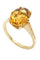 Bague BAGUE MODERNE CITRINE 58 Facettes 046161