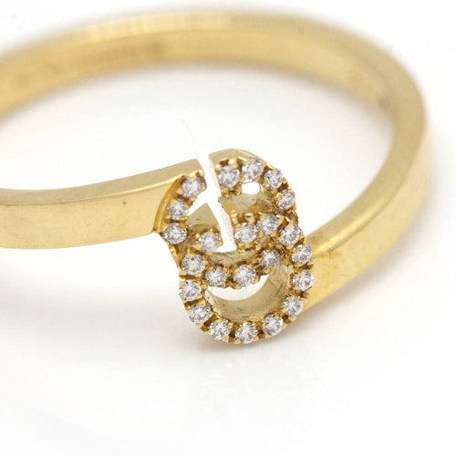Bague 53 GUCCI - Bague Or jaune Diamants 58 Facettes D360449FJ