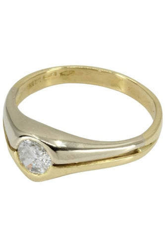 Bague JONC MODERNE DIAMANT 0.50 CARAT 58 Facettes 0442251