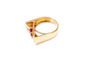 Bague 54 Bague rubis et diamants 58 Facettes GG25.Aile-R