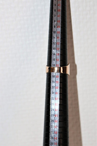 Bague diamant Bague Tank Or Jaune, Diamants 58 Facettes 467