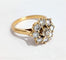 Bague 51.5 Bague marguerite diamants or jaune 58 Facettes 1-893/1