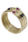 Bague Bague jonc, saphir, rubis 58 Facettes 063461