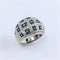 Bague 54 Bague en Or gris Saphirs & Diamants 58 Facettes 20400000589