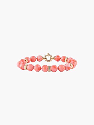 Bracelet Bracelet Corail Or jaune 58 Facettes