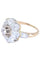 Bague 50 BAGUE MARGUERITE ANCIENNE DIAMANTS 58 Facettes 063891
