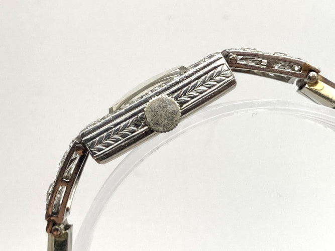 Montre Montre Art Déco diamants 2.44 cts 58 Facettes 07/07 - 16