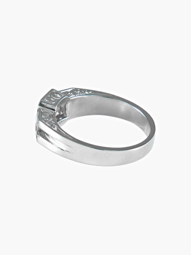 Bague 52 Bague Solitaire Diamant Saphirs 58 Facettes