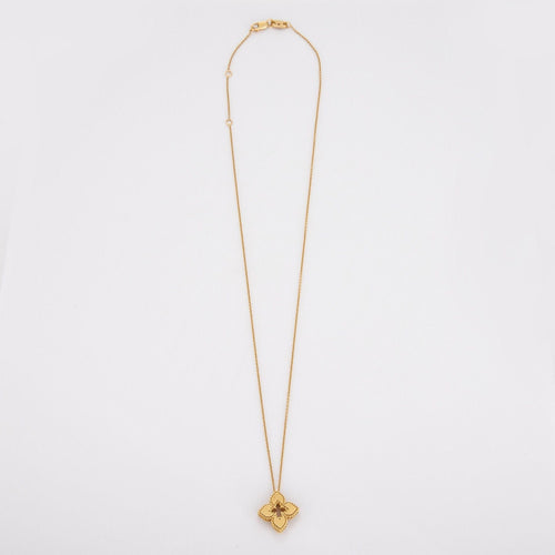 Collier Roberto COIN - collier Croix Vénitienne Or Diamants 58 Facettes