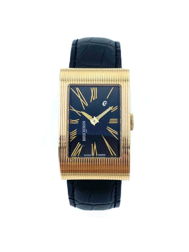 Montre Boucheron. Montre Reflet Large or rose 58 Facettes