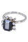 Bague 53 BAGUE MARGUERITE SAPHIR ET DIAMANTS 58 Facettes 078701