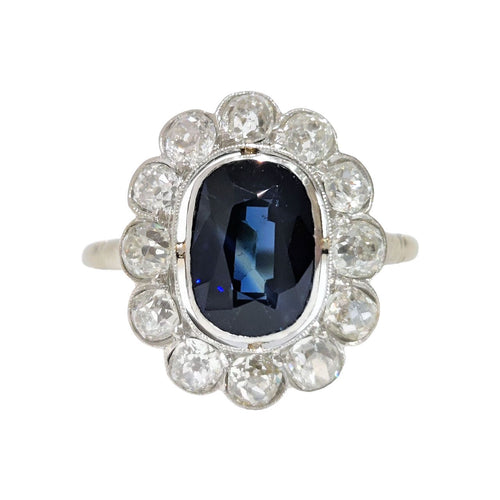 Bague 56.5 Bague Pompadour Saphir et Diamants 58 Facettes 1CA265/1