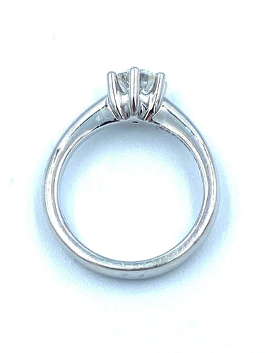 Bague Solitaire Bucherer diamant 0,60ct 58 Facettes