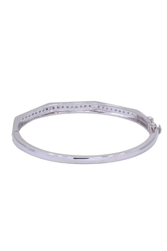 Bracelet BRACELET JONC OUVRANT DIAMANTS 58 Facettes 078591