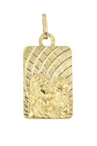 Pendentif MÉDAILLE SAINT JOSEPH ET L'ENFANT 58 Facettes 053281