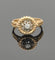 Bague 52 Bague vintage or 2 tons Diamant 58 Facettes