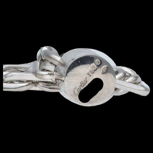 CARTIER LOVE COLLIER TOURNEVIS OR BLANC 18k 58 Facettes 2049