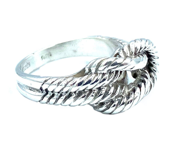 Bague Hermès. Bague vintage argent 58 Facettes