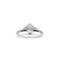 Bague 54 Solitaire Platine et Diamants 58 Facettes 220295R