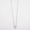 Collier Collier or gris, diamants 58 Facettes HS2415
