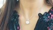 Collier Collier pendentif cœur en or blanc & diamants 58 Facettes 29969
