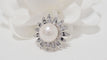 Bague 54 MAUBOUSSIN - Bague Au café des 2 amours Perle Diamants 58 Facettes 32311