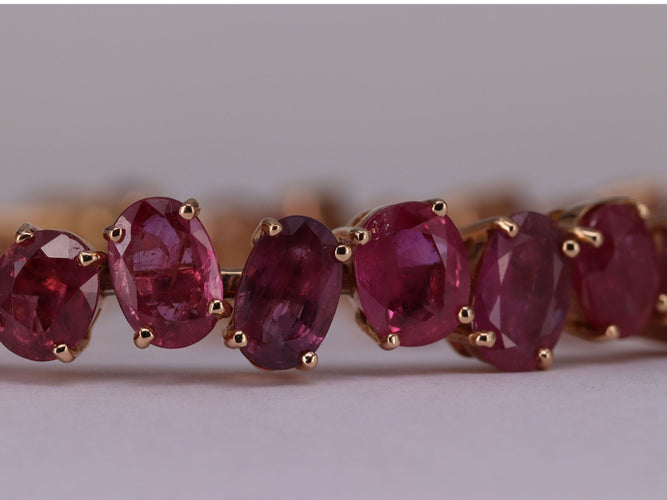 Bracelet Bracelet Rubis Diamants 58 Facettes P3