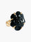 Bague 52 Chanel - Bague Camélia Grand Modèle Onyx et Or Jaune 58 Facettes