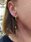 Boucles d'oreilles DEMI-CRÉOLES DIAMANTS 58 Facettes 062211