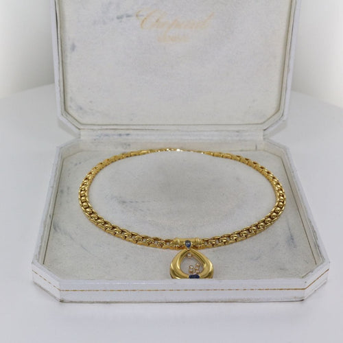 Collier Collier Chopard Happy Diamonds 58 Facettes