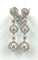 Boucles d'oreilles Boucheron. Collection Ava Round. Boucles d’oreilles or blanc et diamants. 58 Facettes