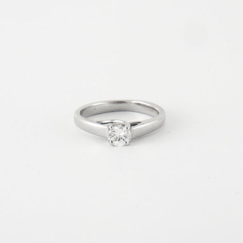 Bague 49 Bague Solitaire Diamant 0.40ct 58 Facettes