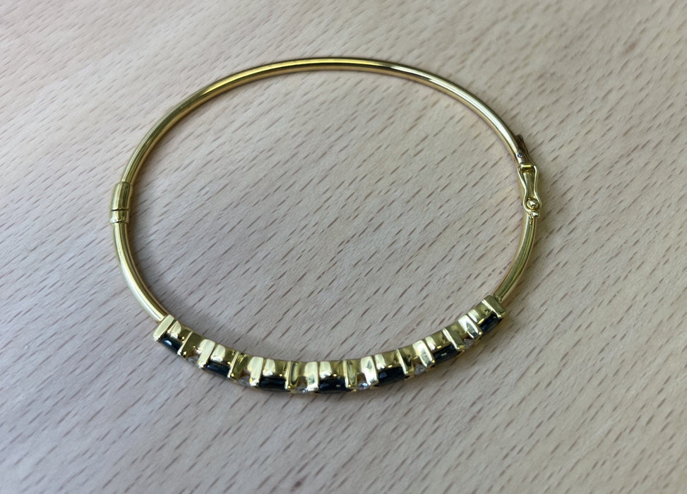 Bracelet Bracelet Rigide Saphirs Diamants 58 Facettes 20400000429