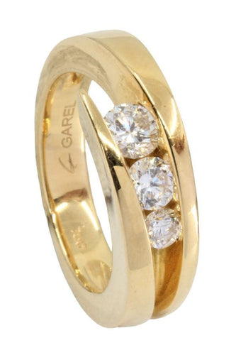 Bague BAGUE "NEIMA TRILOGIE" SIGNÉE GAREL 58 Facettes 051331