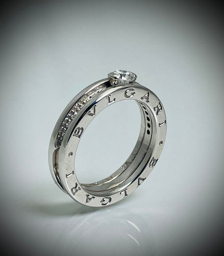 Bague Alliance Diamants Bulgari 58 Facettes