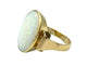 Bague Bague vers 1940 or jaune et opale 58 Facettes