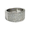 Bague 53 Bague ruban pavage diamants 58 Facettes 1-1224/2