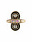 Bague 52 Bague Or Email Diamants 58 Facettes