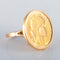 Bague 54 BAGUE PIÈCE 20 FRANCS NAPOLÉON 58 Facettes 8390