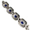 Bracelet BRACELET DIAMANTS ET SAPHIRS 58 Facettes Q924A