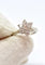 Bague 49 Bague marguerite or blanc, diamants 58 Facettes 0024XC