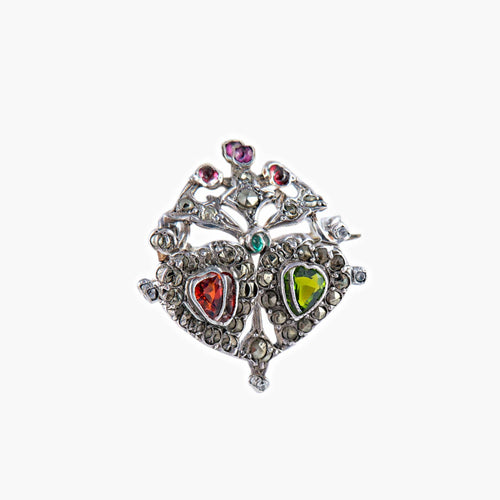 Broche Broche pour les amoureux 58 Facettes