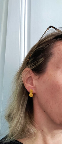 Boucles d'oreilles or Boucles d'oreilles Or Grec 22 Carats 58 Facettes 546