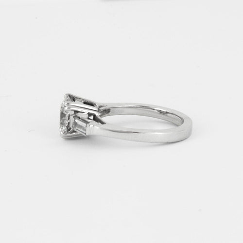 Bague 54 Bague Solitaire diamant 2.19ct 58 Facettes